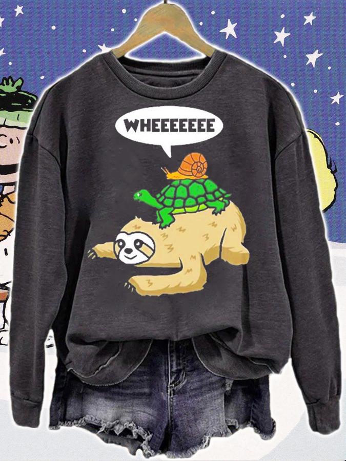 Sloth Turtle Snail T-Shirt t-shirt
