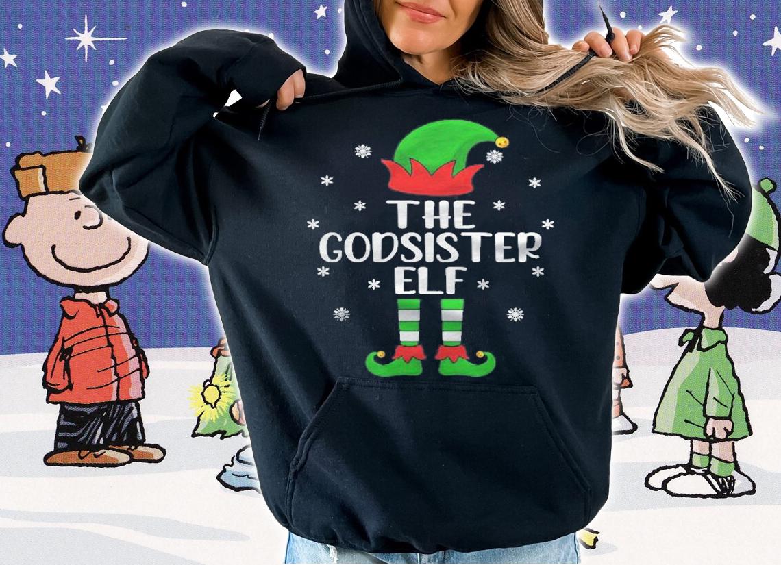 The Godsister Elf Christmas Party Matching Family Xmas Shirt t-shirt hoodie