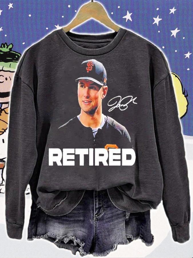 Joe Panik Retired MLB Signature T-Shirt t-shirt sweatshirt