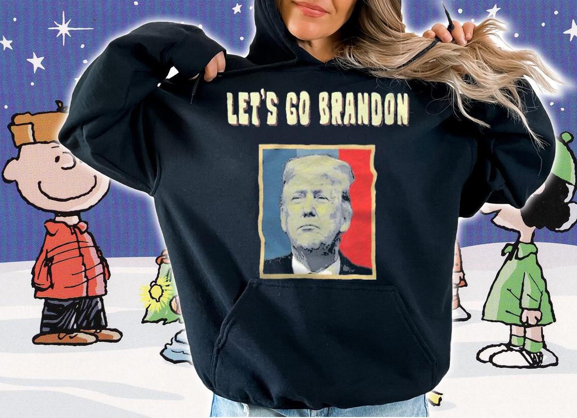 Let's Go Brandon Poster Trump Vintage T-Shirt t-shirt hoodie
