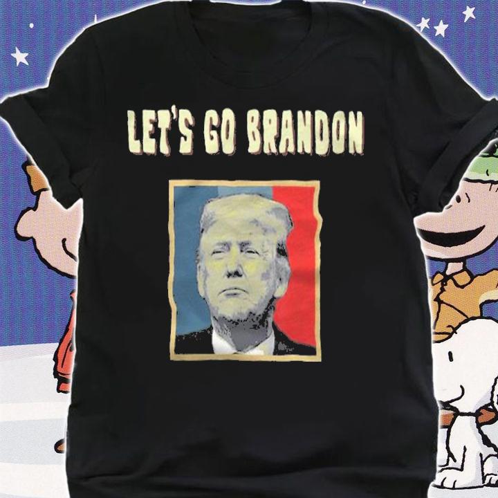 Let's Go Brandon Poster Trump Vintage T-Shirt t-shirt shirt