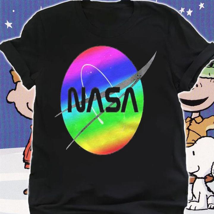 Womens Nasa Lgbt Gay Pride Gift Shirt t-shirt shirt