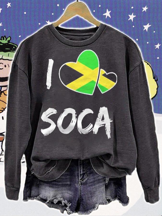 Caribbean Carnival Soca Shirt Music Lovers Jamaica T-shirt sweatshirt