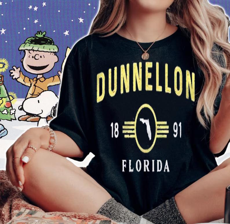 Dunnellon Florida Vintage Home City Shirt Fl Souvenir Gift Shirt woman shirt