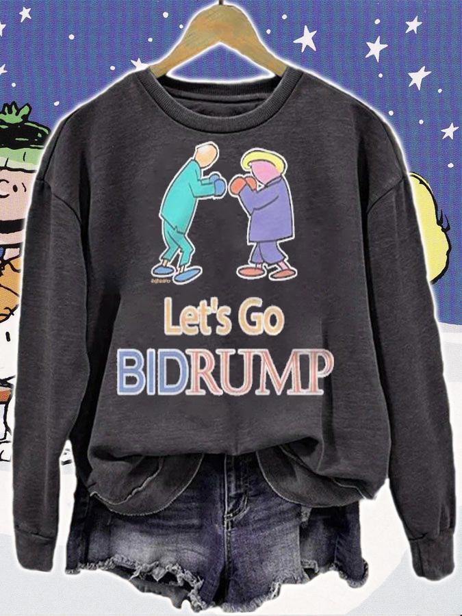 F Joe Biden let's Go Bidrump T-Shirt