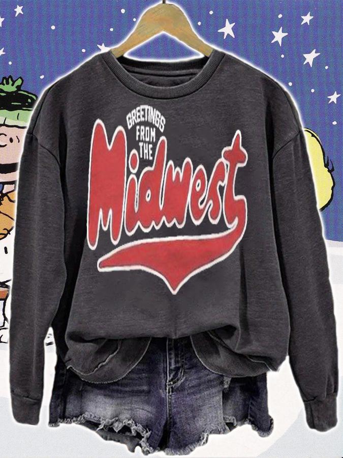 Greetings from the Midwest T-shirt sweatshirt