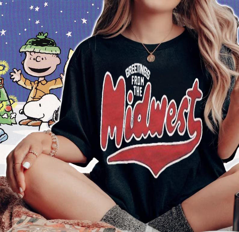 Greetings from the Midwest T-shirt woman shirt