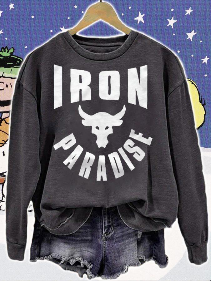 Iron Paradise Gaur logo T-shirt