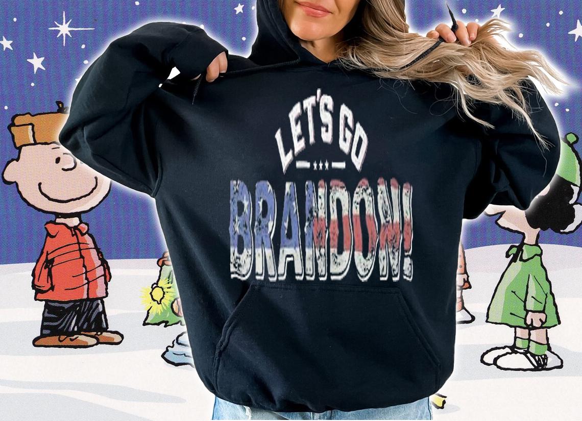 Let's Go Brandon USA Flag Vintage T-Shirt hoodie