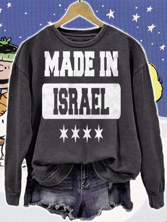 Made In Israel Israelis Pride Shirt sweatshirt