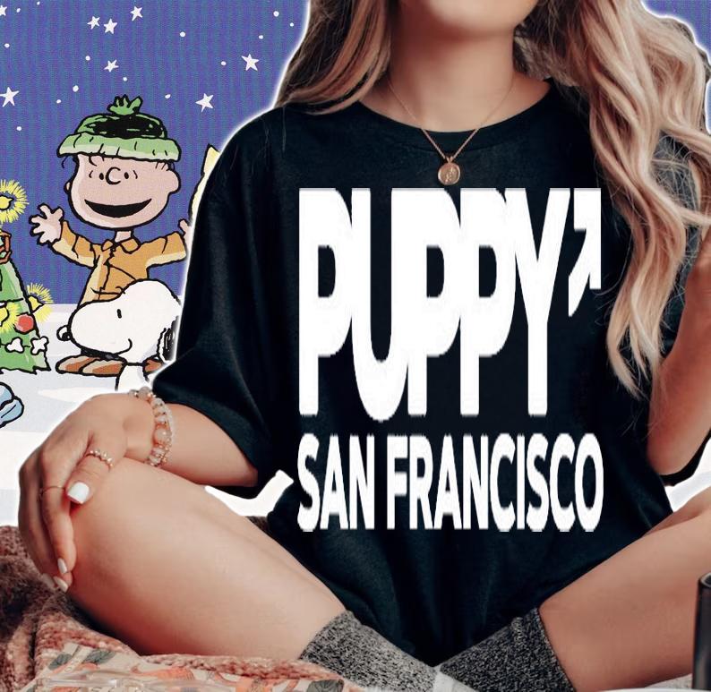 Puppy San Francisco T-Shirt woman shirt