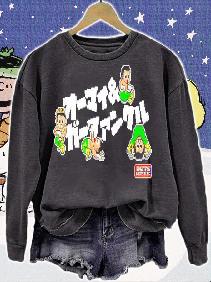 Rysuke Taguchi Dots Wrestler Shirt sweatshirt
