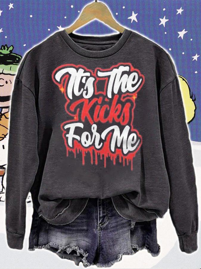 Chicago NBA 75th Anniversary Its The Kicks For Me shirt sweatshirt
