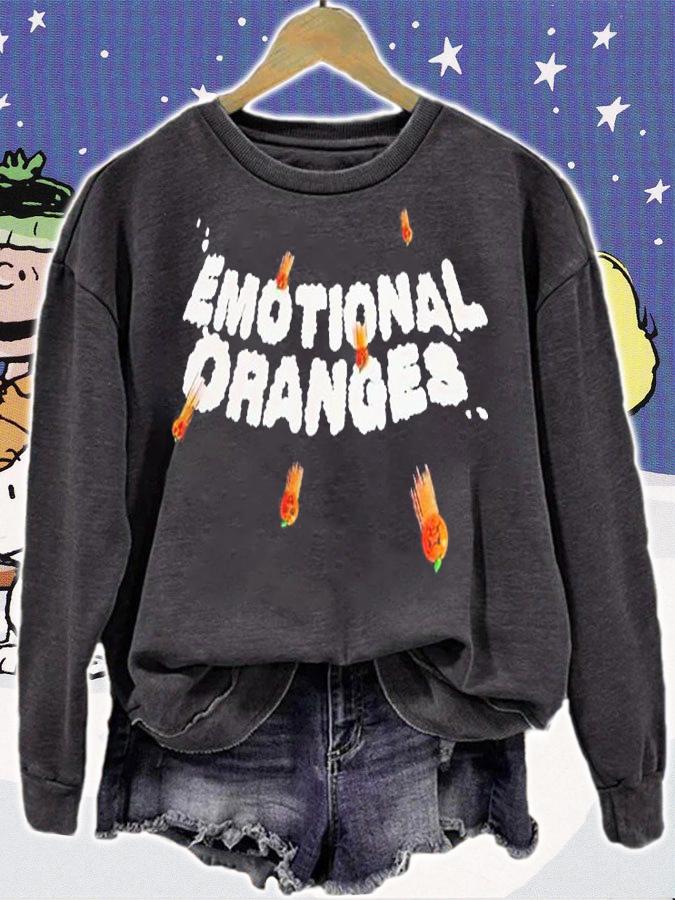 Emotional Oranges Cloud Logo T-Shirt sweatshirt