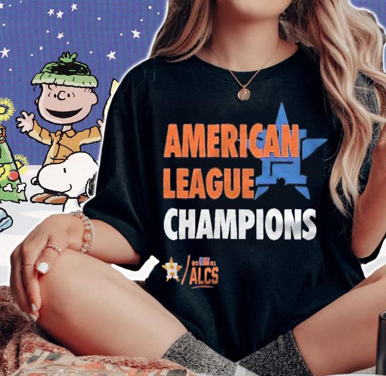Houston Astros American League Champions ALCS 2021 T-shirt woman shirt