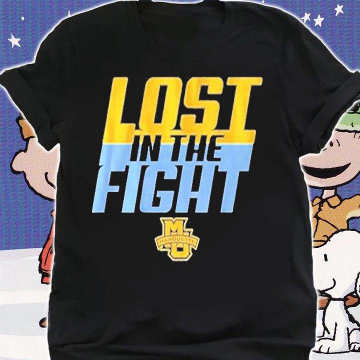 Marquette Lost In The Fight T-Shirt shirt