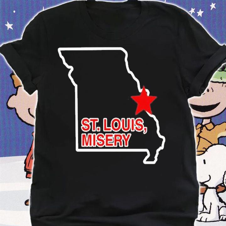 Obvious Merch St. Louis Misery T-Shirt shirt