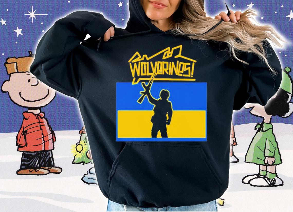 Scott Detrow Wolverines Ukraine Shirt hoodie