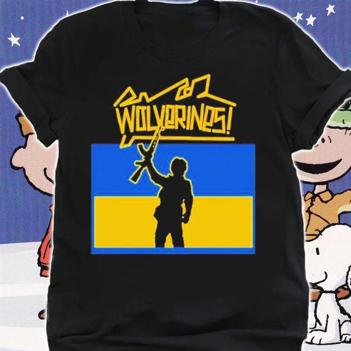 Scott Detrow Wolverines Ukraine Shirt shirt