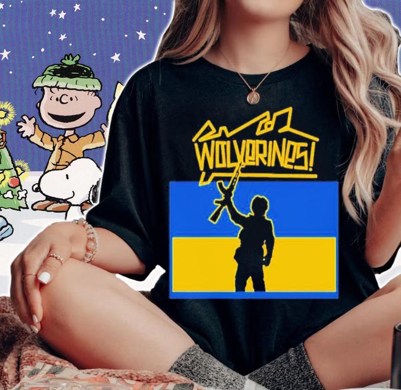 Scott Detrow Wolverines Ukraine Shirt woman shirt