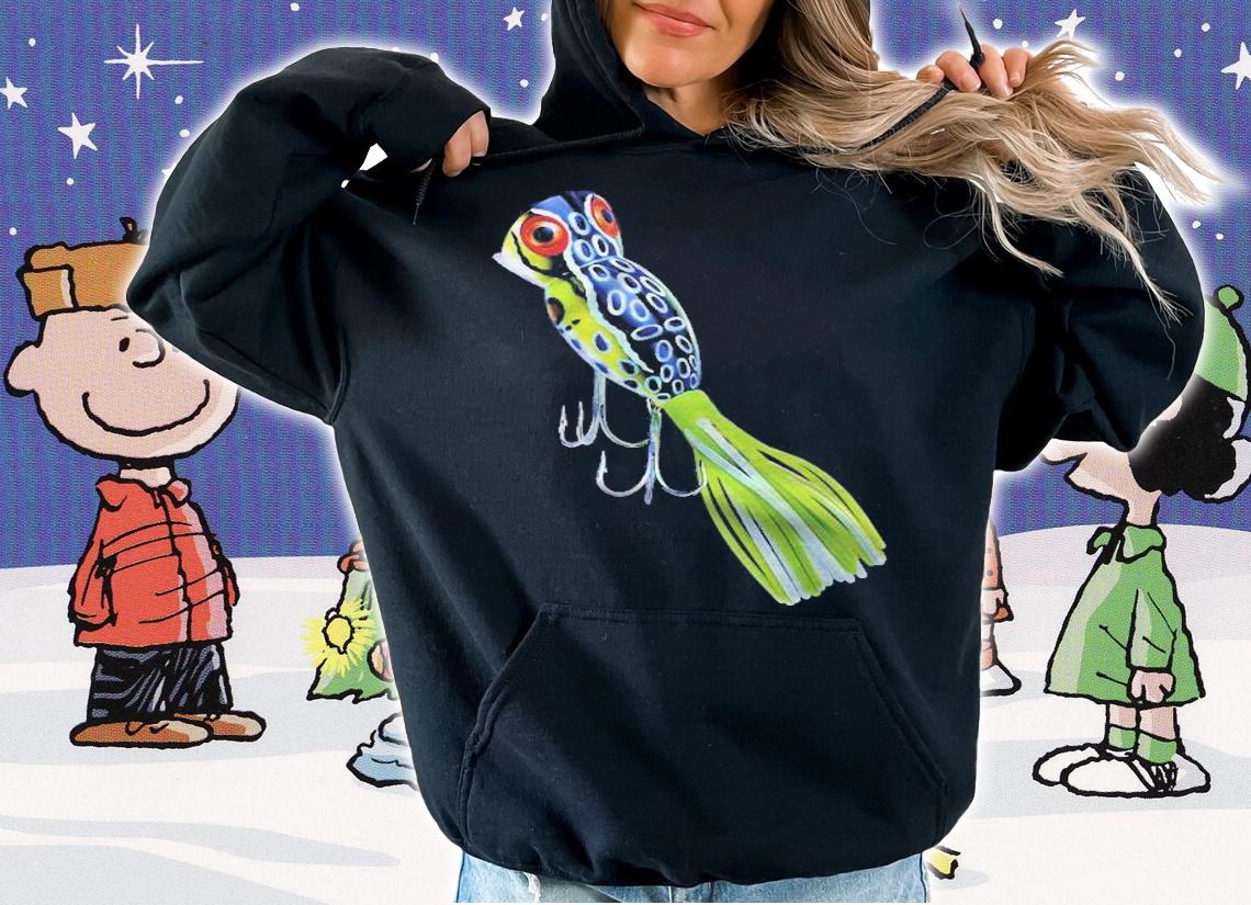 Vintage Hula Popper Topwater Lure Frog Fish Shirt Mens Women T-shirt hoodie