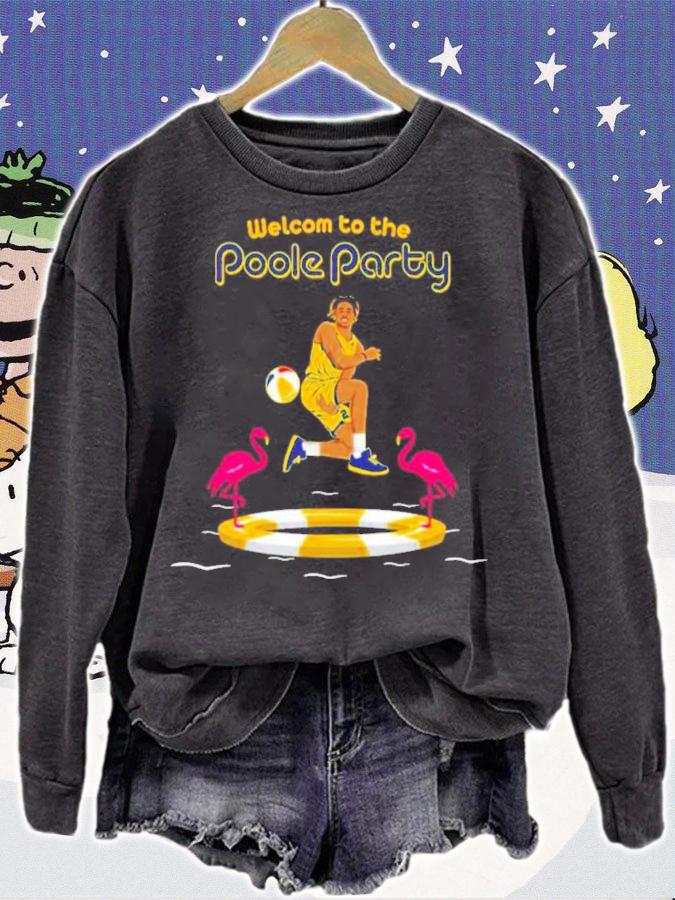 Welcome To The Poole Party Golden State Warriors Jordan Poole X The Players Trunk Shirt
