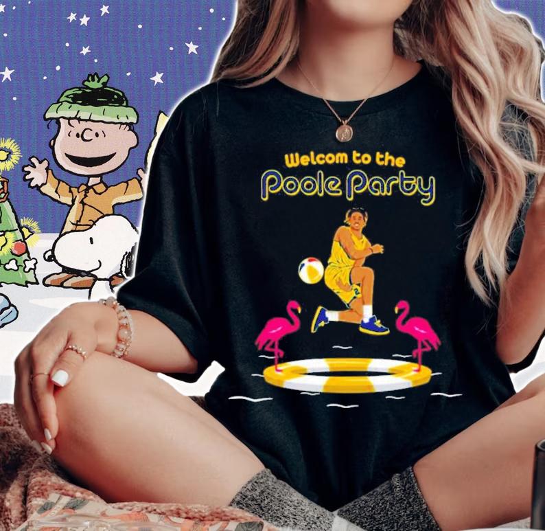 Welcome To The Poole Party Golden State Warriors Jordan Poole X The Players Trunk Shirt