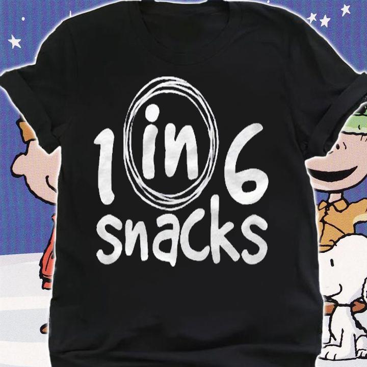 Home Grown Love 1 In 6 Snacks Shirt
