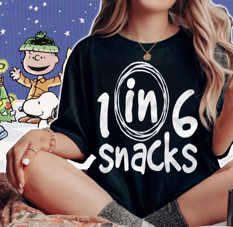 Home Grown Love 1 In 6 Snacks Shirt