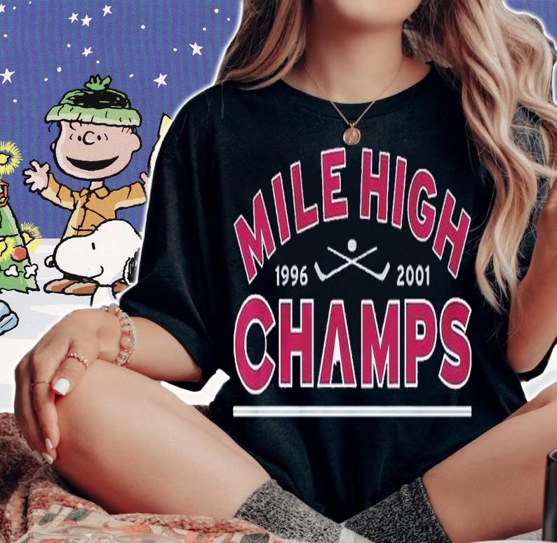 Mile High Champs Hockey 1996-2021 Shirt woman shirt
