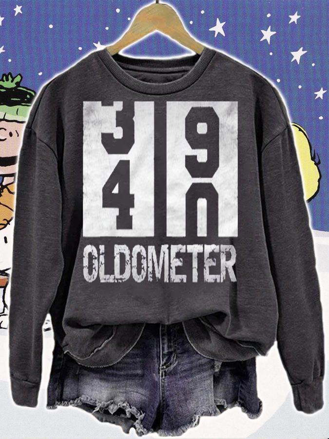Oldometer 39-40 Shirt 40Th Birthday Gift shirt