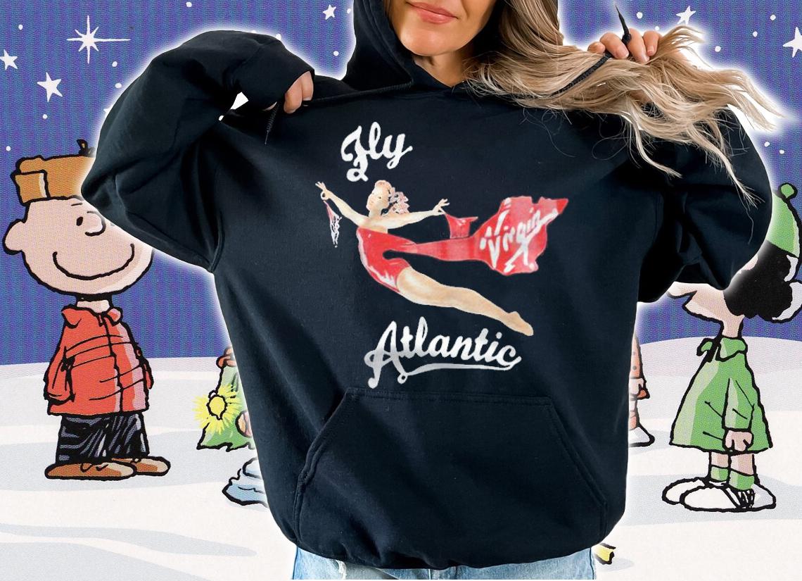 Princess Diana Fly Virgin Atlantic T-shirt