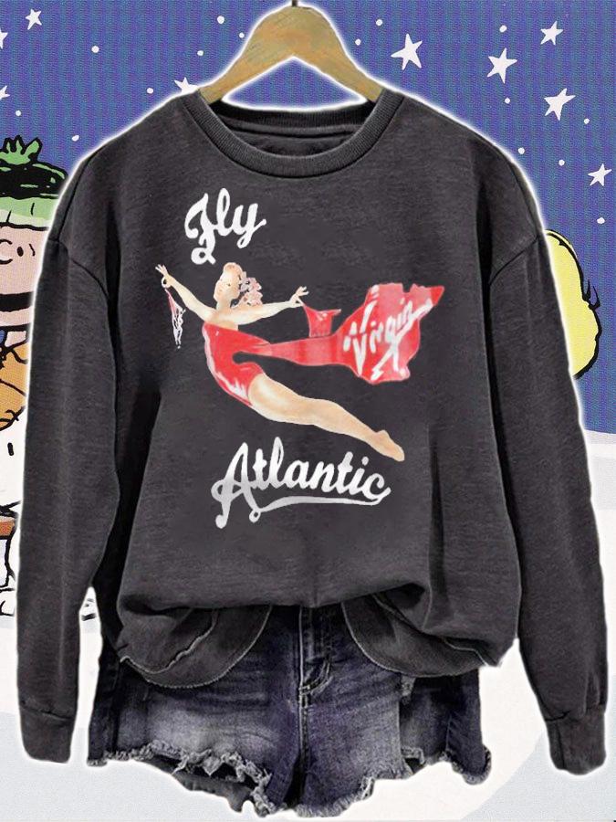 Princess Diana Fly Virgin Atlantic T-shirt