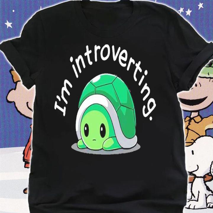 Turtle Merch Im Introverting Shirt