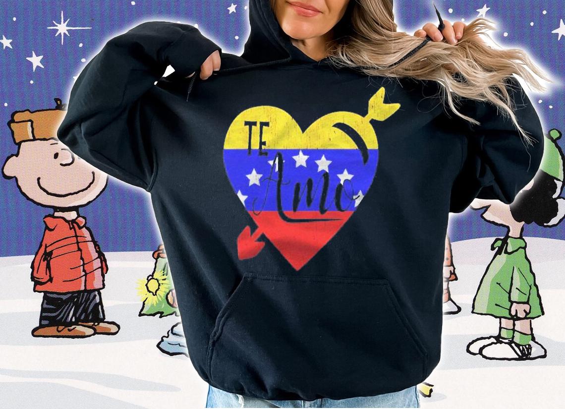 Venezuela Distressed Te Amo Venezuela Gift Shirt