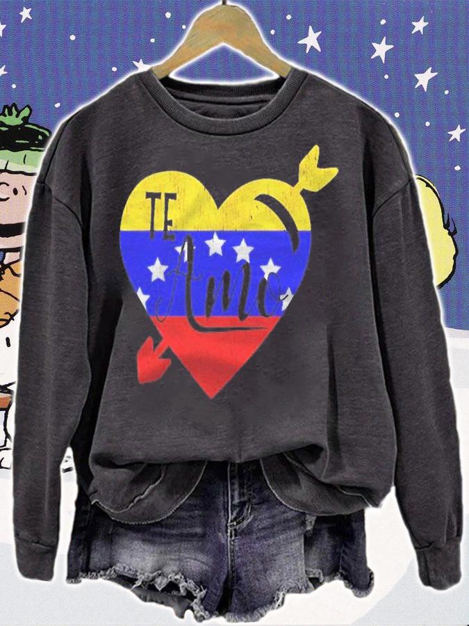 Venezuela Distressed Te Amo Venezuela Gift Shirt