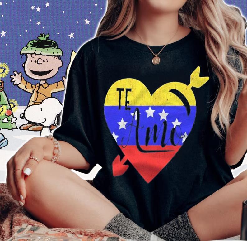 Venezuela Distressed Te Amo Venezuela Gift Shirt