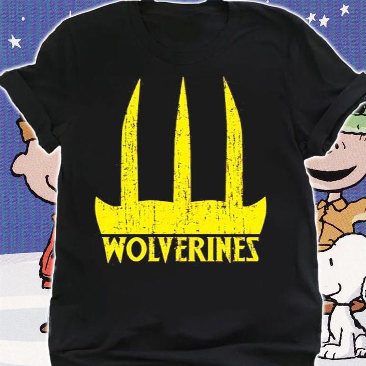 Michigan Wolverines Claws T-Shirt shirt