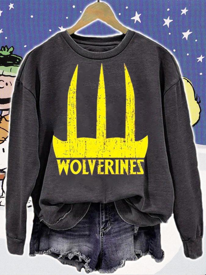 Michigan Wolverines Claws T-Shirt sweatshirt