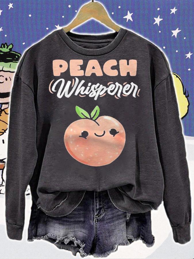 Peach Whisperer Peach Lover Shirt