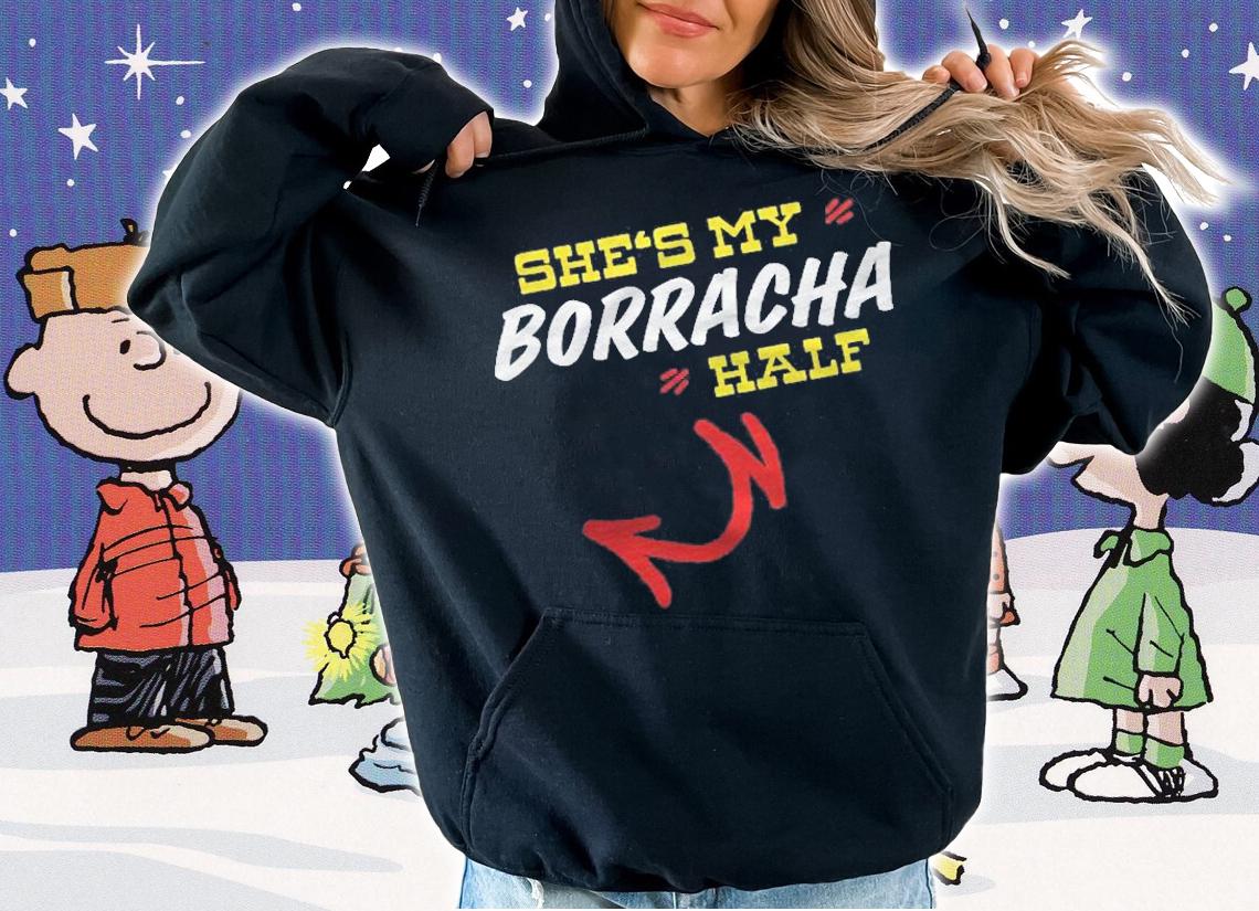 Shes My Borracha Half Drunk Mexican Wife Shirt
