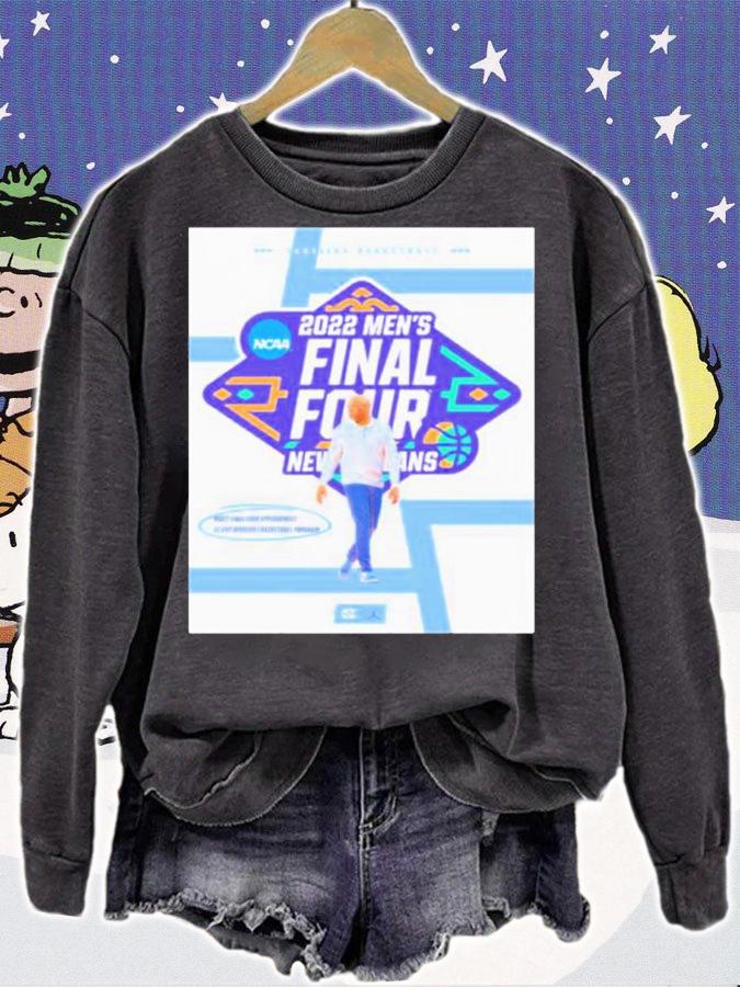 Carolina Basketball Final Four New Orleans poster shirt sweatshirt