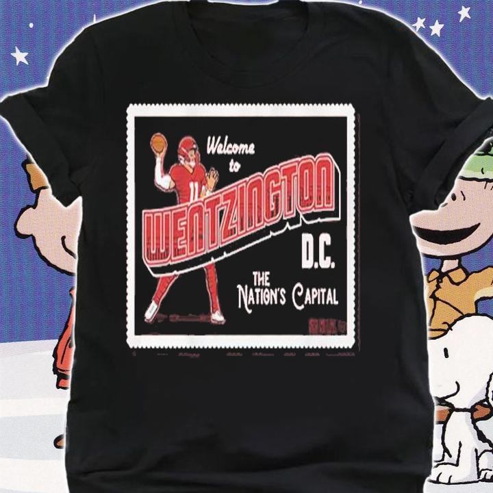 Carson Wentz Welcome To Wentzington D.C. Shirt shirt