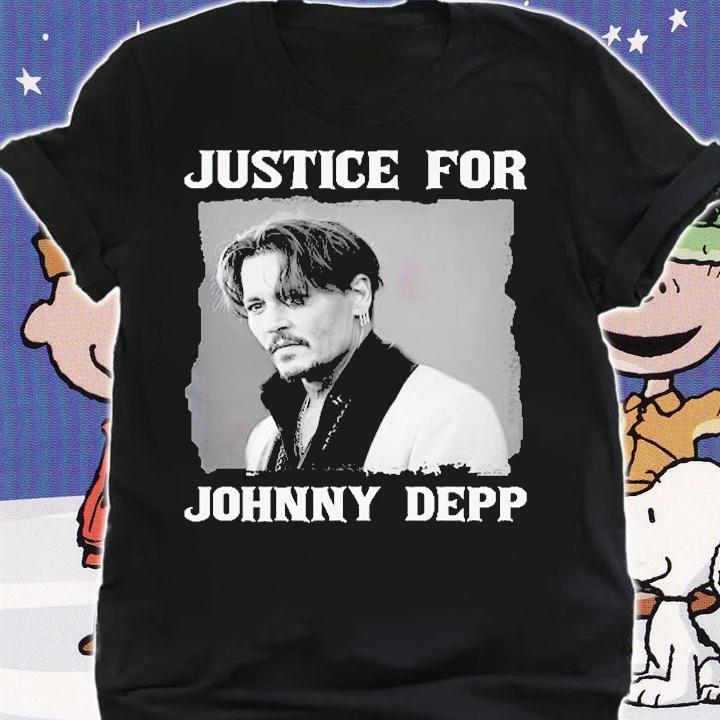 Justice For Johnny Depp Never Fear Truth DeppvHeard T-Shirt shirt