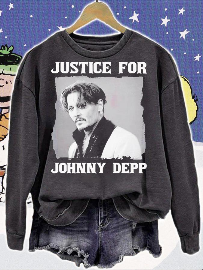 Justice For Johnny Depp Never Fear Truth DeppvHeard T-Shirt sweatshirt