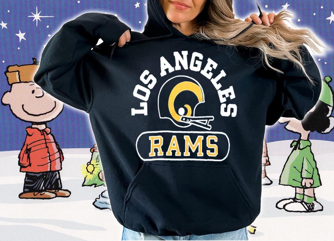 Los Angeles Rams Throwback Helmet Shirt hoodie