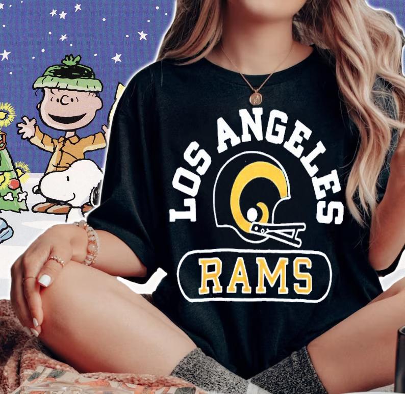 Los Angeles Rams Throwback Helmet Shirt woman shirt