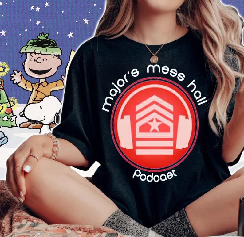 Majors Mess Hall Podcast T-Shirt