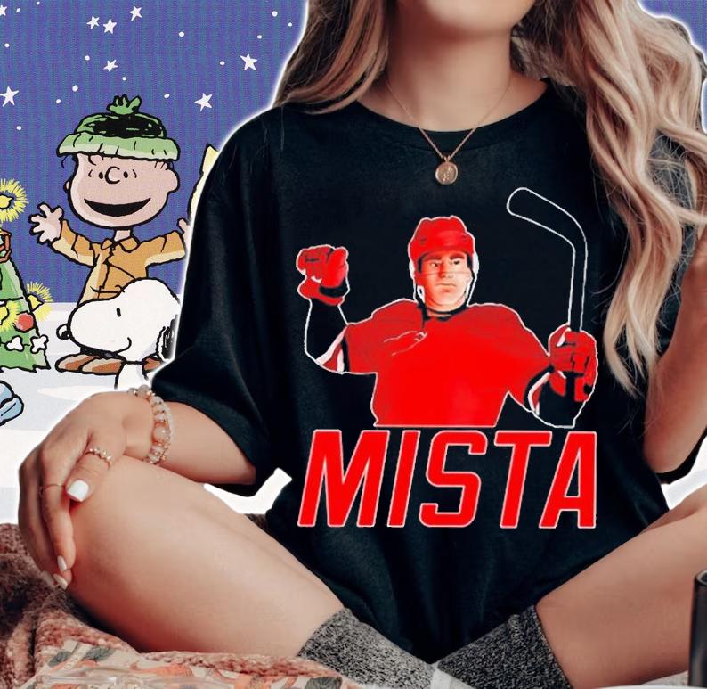 Mista Andrei Svechnikov Carolina Hurricanes Hockey T-Shirt