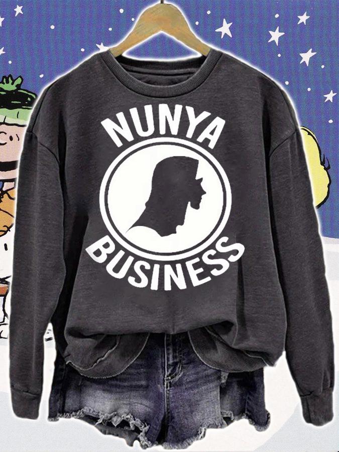 Nunya Business Nun T-Shirt sweatshirt